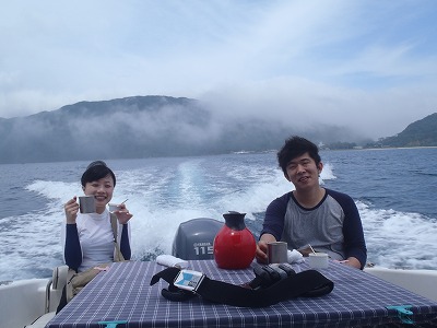 クルーズカフェも満足！