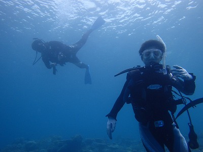 りく君と西表島で体験ダイビング！