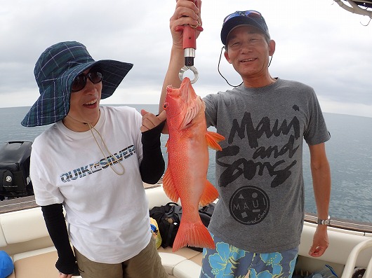 台風後もエキサイティングな西表島の釣りと美しい網取シュノーケリング!