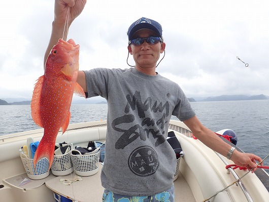 台風後もエキサイティングな西表島の釣りと美しい網取シュノーケリング!