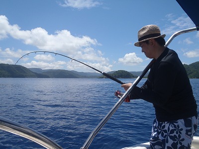 西表島で釣り
