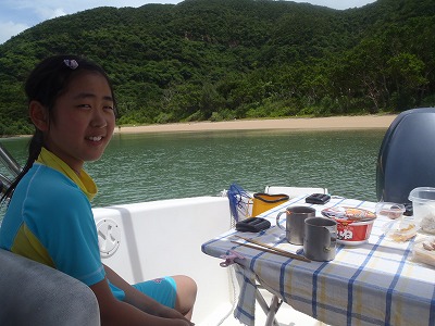 はるかちゃんの西表島リゾートツアー二日目