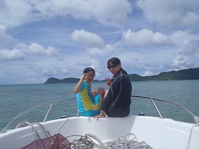 はるかちゃんの西表島リゾートツアー二日目