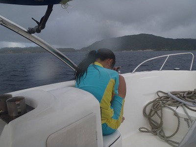 西表島のリゾートツアーではるかちゃんの最終日