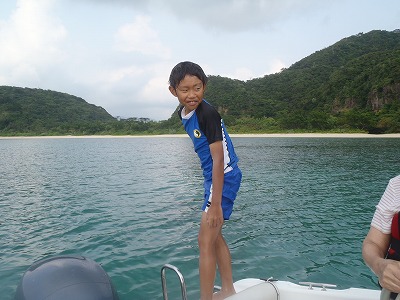 テツロウ君、西表島で貸切のリゾートツアー