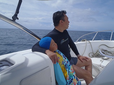 奥西表からの帰りの船 奥西表からの帰りの船