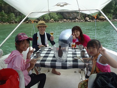 あゆちゃんとちーちゃんの西表島２日間貸切ボートチャーターツアーで今年はダイビングも