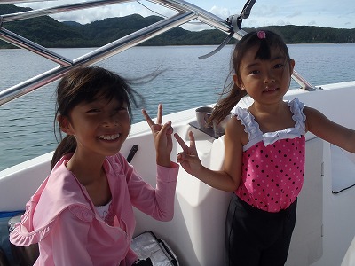 あゆちゃんとちーちゃんの西表島２日間貸切ボートチャーターツアーで今年はダイビングも