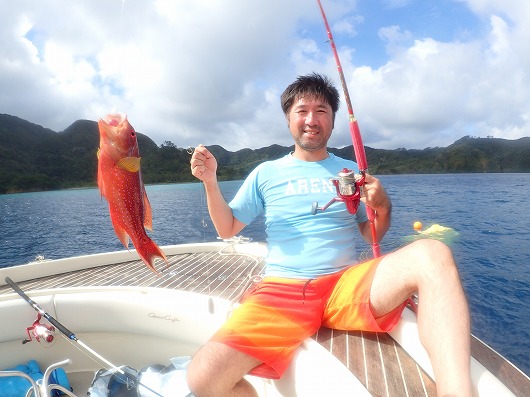 石垣島より奥西表貸切ボートチャーターシュノーケリング釣り体験ダイビング