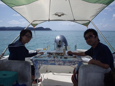 西表島１０年以上のリピーターさんと貸切ボートチャーターで釣りまくりグルメツアー２日目