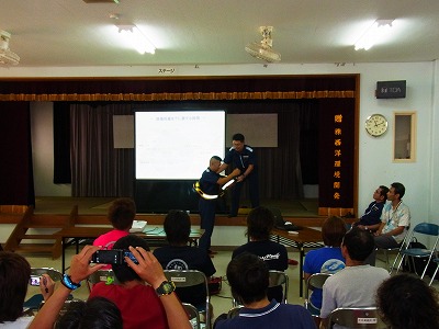 海上保安庁との合同訓練